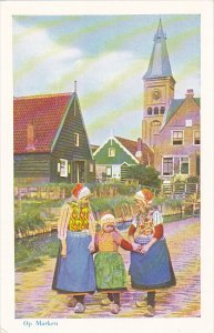 Netherlands Marken Children In Local Costume