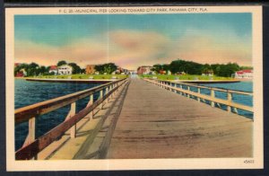 Municipal Pier Looking Toward City Park,Panama City,FL