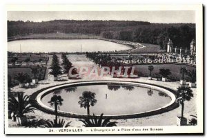 Old Postcard Versailles L & # 39Orangerie And The Piece D & # 39Eau Swiss