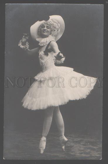 103277 GELTZER Russia BALLET DANCER Pierrette Vintage PHOTO