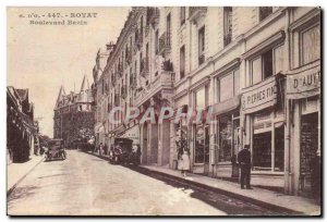 Royat - Boulevard Bezin - Old Postcard