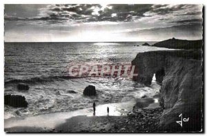 Old Postcard Cotes de Bretagne Presqu island of Quiberon (Morbihhan) La Cote ...