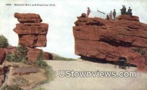 Balanced Rock - Garden of the Gods, Colorado CO  