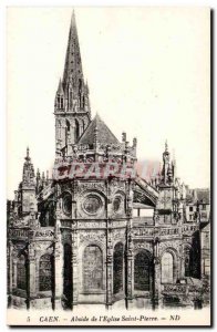 Caen - St. Peter's Church Old Postcard