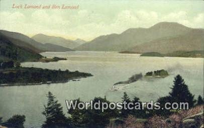 Ben Lomond Loch Lomond Scotland, Escocia Unused 