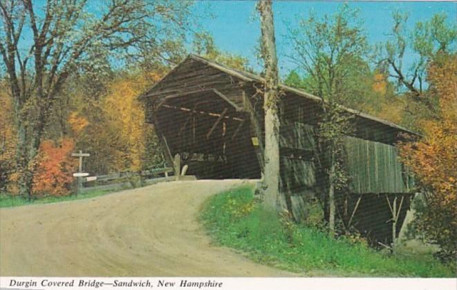 New Hampshire Sandwich Durgin Covered Bridge