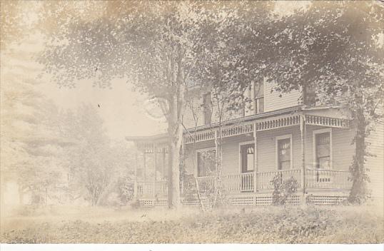 Beautiful Old Houses Real Photo