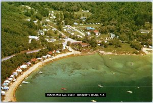 Momorangi Bay Queen Charlotte Sound New Zealand Postcard