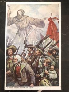 Mint Austria Picture Patriotic Postcard WW1 In this sign we will win