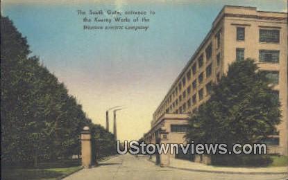 South Gate Western Electric Co Kearny Nj Unused Hippostcard