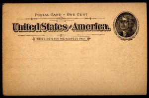 ABRO US Unposted Postal Card Advertising Italian Sapone Washing Powder