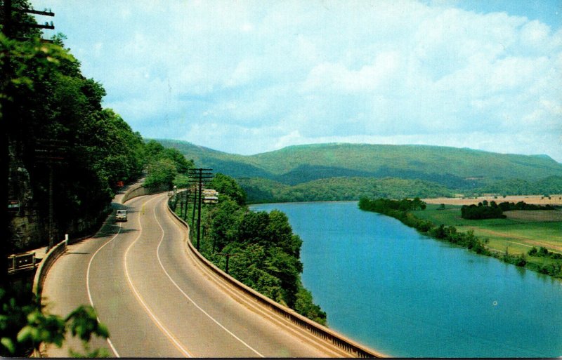 Tennessee Chattanooga Highway Up Lookout Mountain