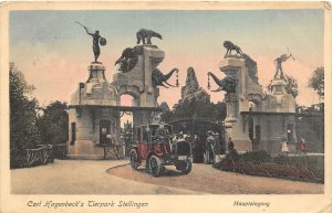 US6171 carl hagenbecks tierpark stellingen haupteingang car germany Hamburg