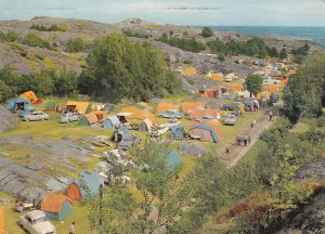 Norway Stagerak Camp Camping Site Holiday 1960s Postcard