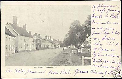 suffolk, PEASENHALL, The Street (1903)