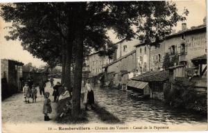 CPA RAMBERVILLERS - Chemin des Vannes-Canal de la Papetérie (184741)