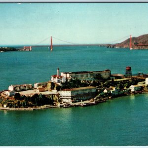 c1950s San Francisco CA Alcatraz Island The Rock Penitentiary Jail Prison A229