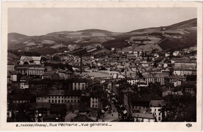 CPA Tarare - Rue Pecherie - Vue Generale (1036236)