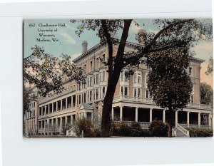 Postcard Chadbourne Hall University of Wisconsin Madison Wisconsin USA