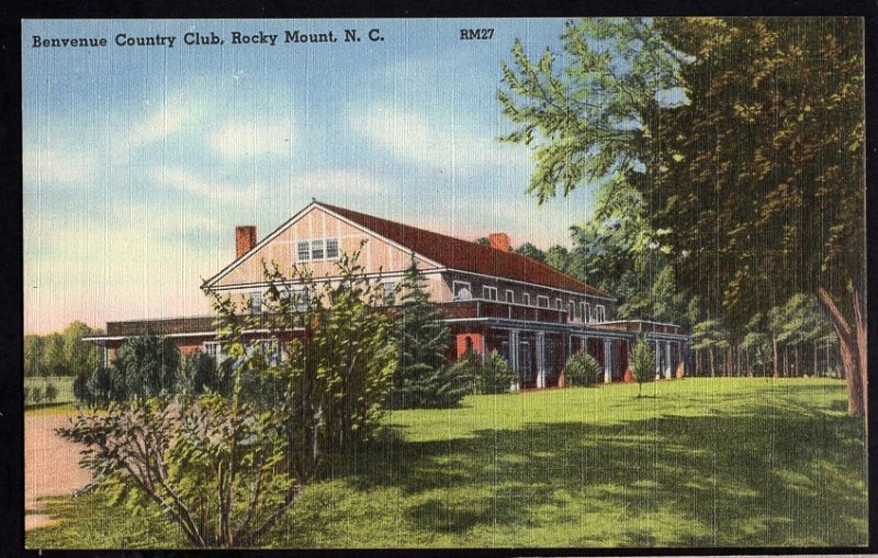 North Carolina ROCKY MOUNT Benvenue Country Club - LINEN