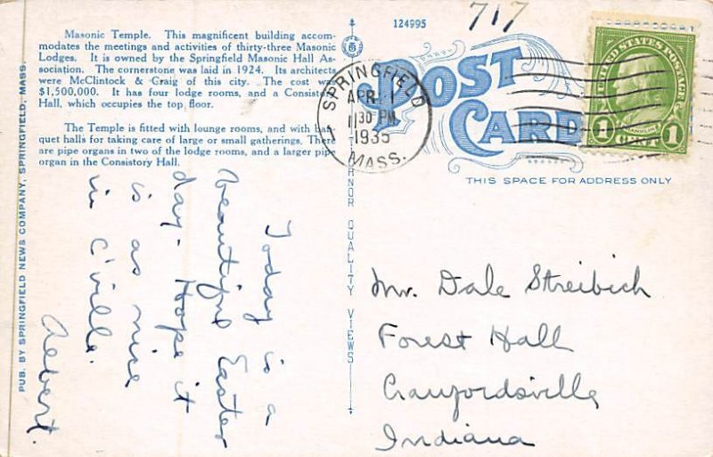 Masonic Temple Springfield MA