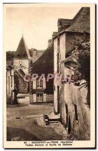 Old Postcard Rochefort Old Houses and Ruelle du Chateau