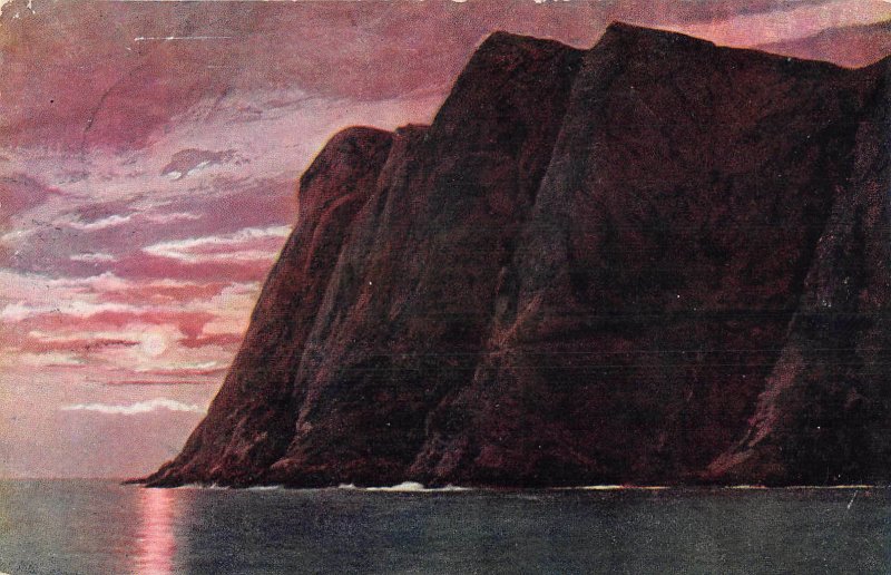 US3398 Verdenspostforeningen Sea Sun Cliffs Landscape Nord Kap Cap Norway
