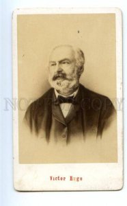 166839 Victor HUGO French poet Vintage CDV card