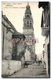 Postcard Old Cordoba Calle del Cardenal Herrero