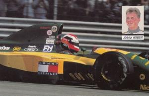 Johnny Herbert Scotties F1 Grand Prix Rare Postcard