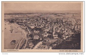 Panorama, Blick Von Der Kanzel, Andernach (Rhineland-Palatinate), Germany, 19...