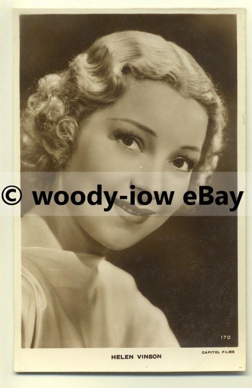 us0098 - Film Actress - Helen Vinson - postcard