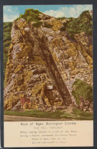 Somerset Postcard - Rock of Ages, Burrington Combe    RS13475