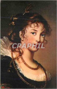 Old Postcard N 3 vigee Madame Lebrun portrait of Princess Elizabeth louise Ra...