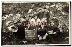 PHOTO CARD Team aces of & # 39habillement marine militaria