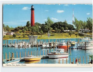 Postcard Fabulous Fun Jupiter Lighthouse Jupiter Florida USA