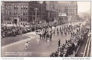 Wisconsin Milwaukee American Legion Parade 1941 Real Photo