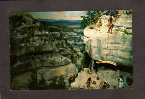 AZ Diorama Walnut Canyon National Monument Museum Indians Flagstaff Arizona PC