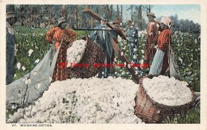 317283-Black Americana, Teich No A-31637, Weighing Cotton, Farming Scene