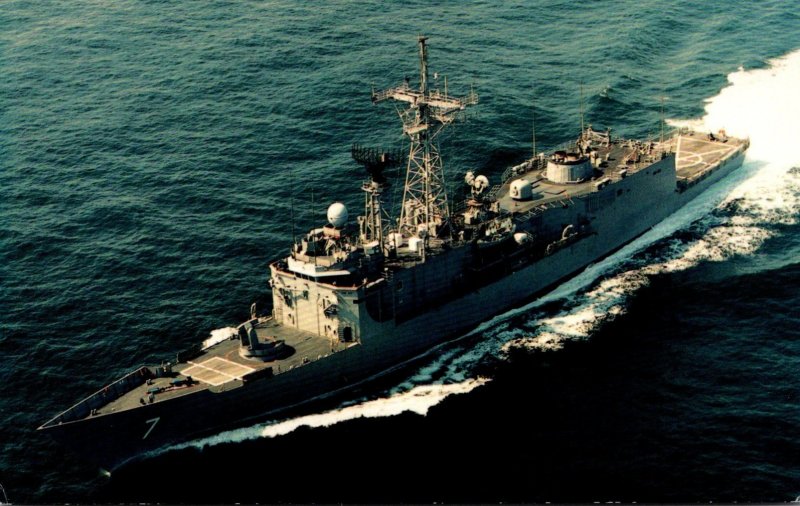 U S S Oliver Hazard Perry FFG-7