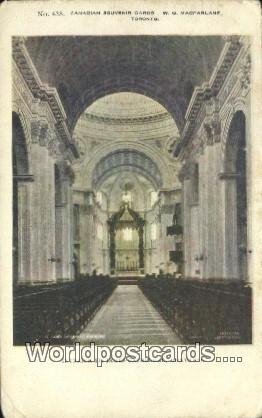 Interior, St James Cathedral Montreal Canada 1907 