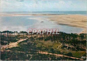 Modern Postcard From Top of the Lighthouse Coubre the Wild Coast and the Bay ...
