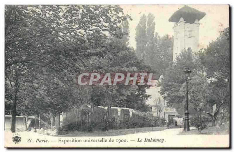 CPA Paris Exposition universelle de 1900 Le DAhomey