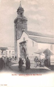 Iglesia y Torre de San Marcos Sevilla Spain Unused 