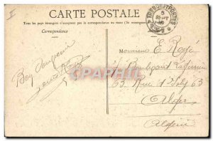 Old Postcard Militaria German Auto fallen in Marne