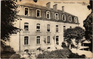 CPA Militaire - RENNES - Hopital militaire - Casernement (90076)