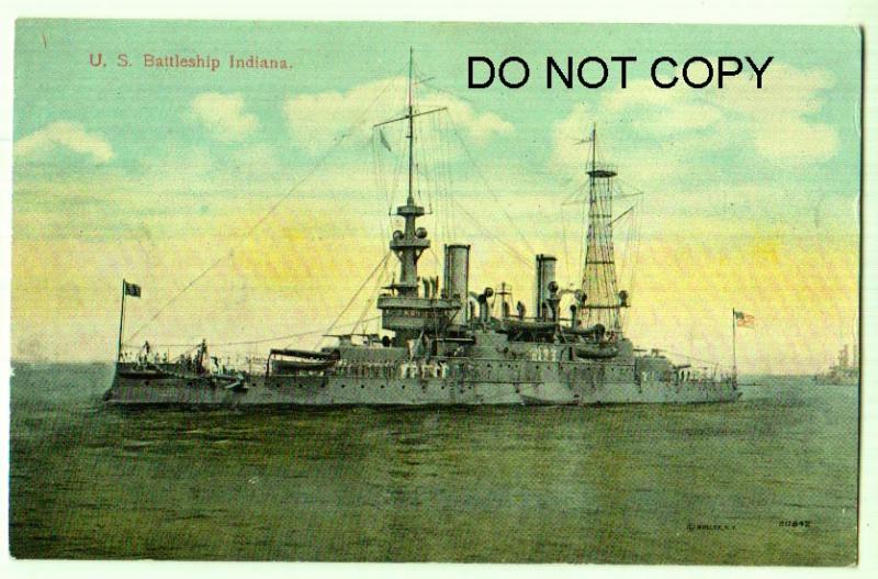 US Battleship Indiana