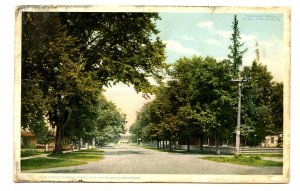 NH - North Conway. Main Street circa 1908