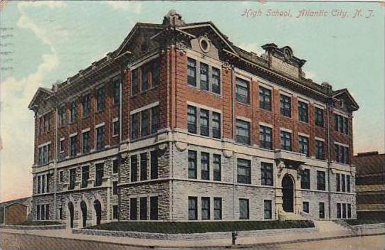 New Jersey Atlantic City High School 1909