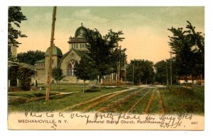 NY - Mechanicsville. Memorial Baptist Church, Park Avenue